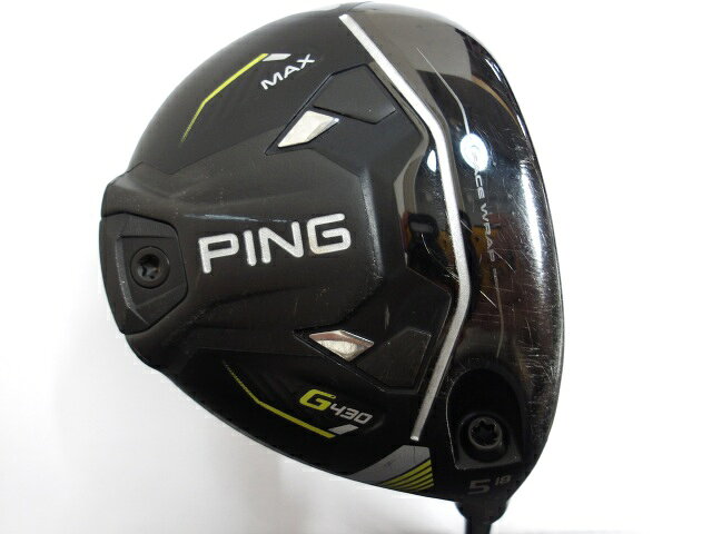 【お買い物マラソン！4月24日20時スタート！全品ポイント5倍！】ピン G430 MAX ALTA J CB BLACK(JP) R 18 フェアウェイウッド カーボンシャフト おすすめ メンズ 右 送料無料 中古クラブ