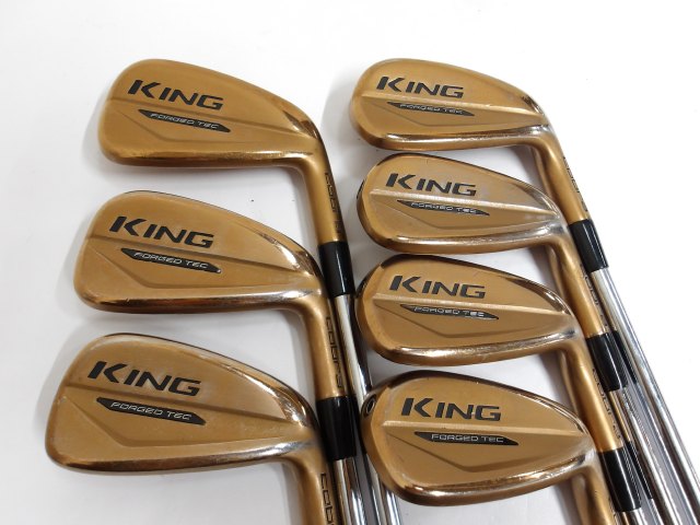 【お買い物マラソン！4月24日20時スタート！全品ポイント5倍！】コブラ KING FORGED TEC COPPER N.S.PRO MODUS3 TOUR 105 S 23 アイアンセット セット スチールシャフト おすすめ メンズ 右 送料無料 中古クラブ