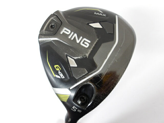 【お買い物マラソン！4月24日20時スタート！全品ポイント5倍！】ピン G430 MAX PING TOUR 2.0 BLACK 75(JP) S 18 フェアウェイウッド カーボンシャフト おすすめ メンズ 右 送料無料 中古クラブ