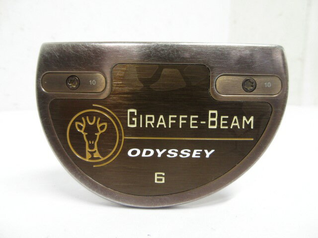 Rakuten - 【スーパーセール！6月4日20時スタート！お得なクーポン配布中！】オデッセイ GIRAFFE-BEAM 6 STROKELAB 90[34] 3 パター スチールシャフト おすすめ メンズ 右 送料無料 中古クラブ