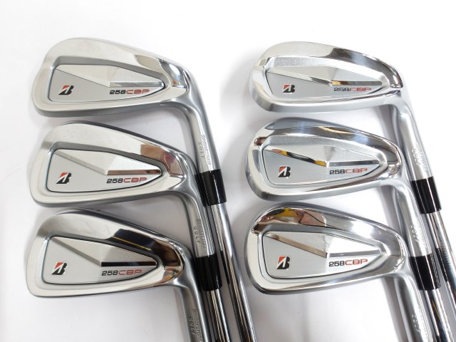 ブリヂストン 258CBP MODUS3 TOUR105 DUAL FLOW 6本セット S 23.5 アイアンセット セット スチールシャフト おすすめ メンズ 右 送料無料 中古クラブ