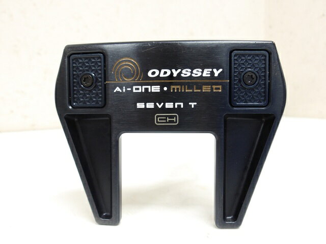 【お買い物マラソン！7月19日20時スタート！全品ポイント5倍！】オデッセイ Ai-ONE MILLED SEVEN T CH STROKELAB 90 3パター スチールカーボンシャフト おすすめ メンズ 右 送料無料 中古クラブ