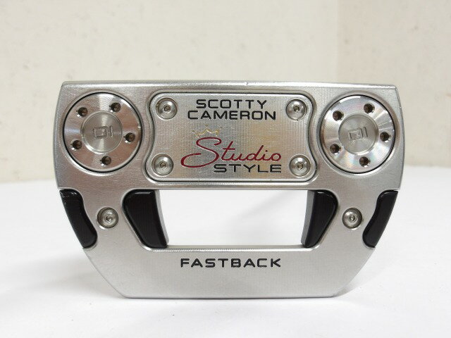 【ワンダフルDAY！5月1日24時間限定！全品ポイント10倍！】タイトリスト STUDIO STYLE 2025 FASTBACK オリジナルスチール[35] 3.5 パター スチールシャフト おすすめ メンズ 右 送料無料 中古クラブ