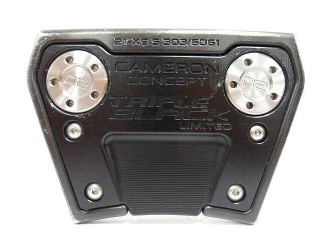 樂天商城 - 【スーパーセール！6月4日20時スタート！お得なクーポン配布中！】タイトリスト PHANTOM X 9.5 TRIPLE BLACK オリジナルスチール[35] 3.5 パター スチールシャフト おすすめ メンズ 右 送料無料 中古クラブ