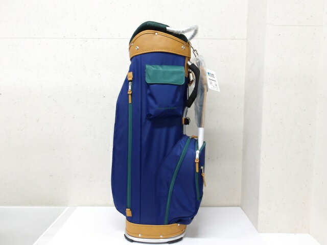 【新品】アサヒゴルフ TURF DESIGN　　TDCB-BF70　NV GN 0 キャディバッグ カート ...