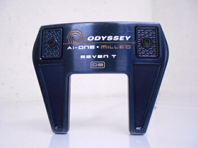 【新春ポイントアップ祭！1月1日0時スタート！全品ポイント10倍！】オデッセイ Ai-ONE MILLED SEVEN T DB STROKELAB 90 3 パター スチールシャフト おすすめ メンズ 右送料無料 中古クラブ