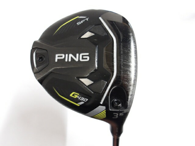 【お買い物マラソン！4月24日20時スタート！全品ポイント5倍！】ピン G430 SFT ALTA J CB BLACK(JP) SR 16 フェアウェイウッド カーボンシャフト おすすめ メンズ 右 送料無料 中古クラブ