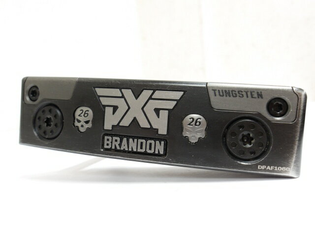 PXG BRANDON Heel Shafted オリジナルスチール 3 パター　地クラブ　カスタム スチールシャフト おすすめ メンズ 右 送料無料 中古クラブ