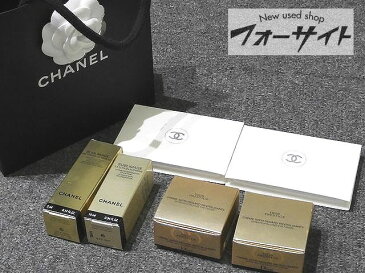 未使用品 サンプル セット CHANEL Dior シャネル ディオール ◆ ファンデーション スクラブマスク 化粧水 目元用クリーム ▼ 紙袋付き 2E