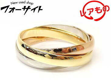 カルティエ バングル ■ B6019902 トリニティ K18 3カラー レディース ブレスレット Cartier □2K