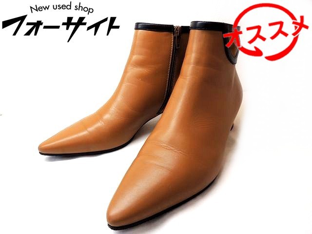 3F 定価81,400円 ペリーコ PELLICO ■ LUNETTA（ルネッタ) ショートブーツ サイズ37 キャメル 02-100-45-100006 7357 NEBI 35 TR □3A