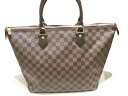 美品 ヴィトン トートバッグ サレヤMM ☆ N51182 ダミエ エベヌ レディース ▼ LOUIS VUITTON ハンドバッグ ブラウン 5D