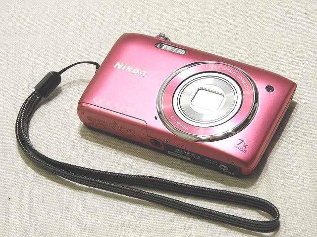 ニコン クールピクス S3500 ◆ コンパクト デジタルカメラ デジカメ ▼ ピンク系 シルバーカラー Nikon COOLPIX コンデジ 5D