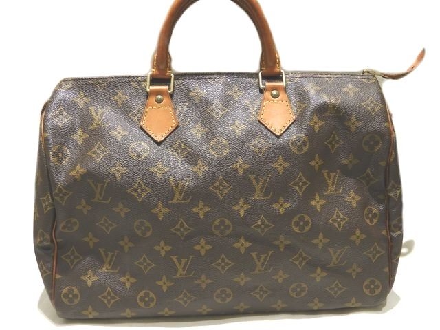 ルイヴィトン ハンドバッグ（レディース） LOUIS VUITTON ヴィトン スピーディ35 ハンドバッグ ☆ M41524 ミニボストン型 レディース ▼ SP0937 ブラウン 6A