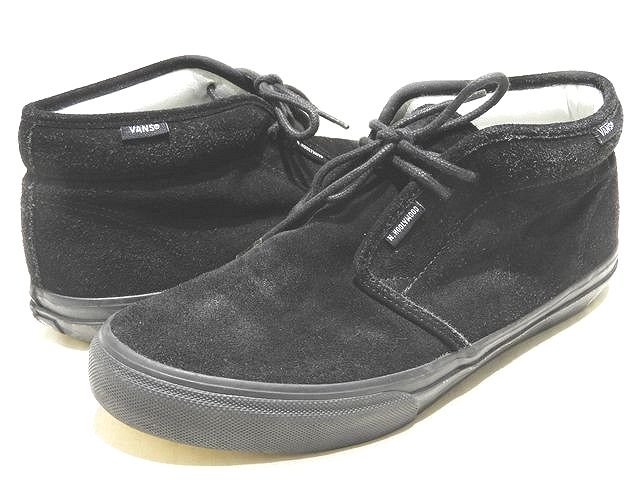 まだ美品 VANS バンズ×N.HOOLYWOOD エヌハリウッド チャッカブーツ ◇ 28.5 V49NH CHUKKA スニーカー シューズ ブラック ▼ロト00/6B