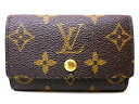 美品 ヴィトン キーケース 6連 ■ M62630 FL0065 モノグラム レディース メンズ ミュルティクレ 6 Louis Vuitton □6B 3100