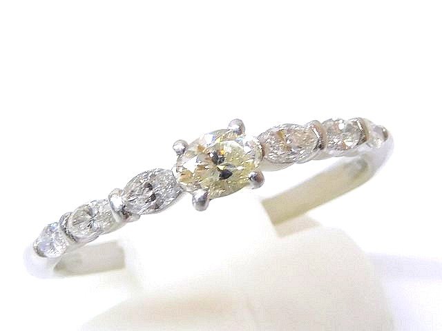 Pt900 v`i O  16 _C 0.28ct 0.20ct 2.9g w fB[X 6A