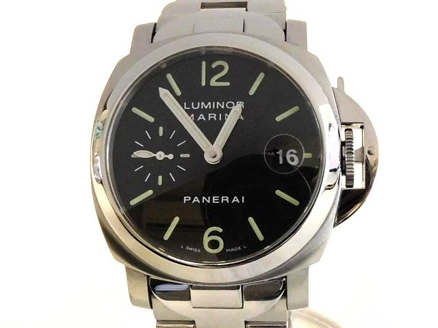 ルミノール 腕時計（メンズ） パネライ PANERAI PAM00050 ☆ ルミノールマリーナ スモールセコンド デイト 自動巻き メンズ ウォッチ OP6625 □6B6C ロロクト00