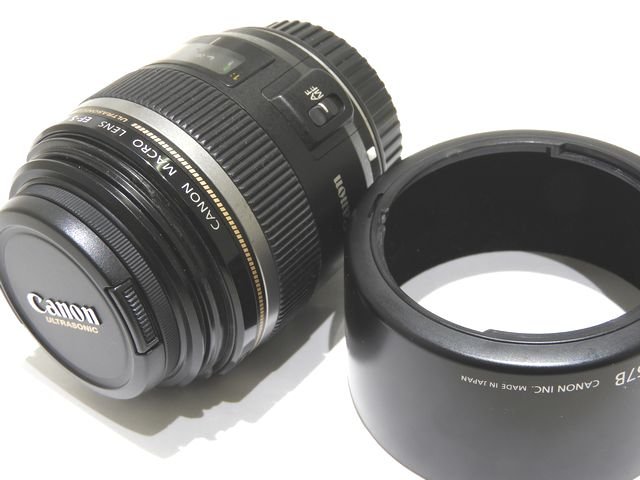 CANON キャノン マクロ レンズ ULTRASONIC EF-S 60mm 1:2.8 USM ブラック ウルトラソニック カメラ アクセサリー ロト000/6C