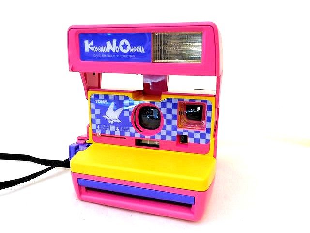 Polaroid ポラロイド インスタント カメラ ■ こどものおもちゃ KodomonoOmocha ピンク TOMY□6E マ100