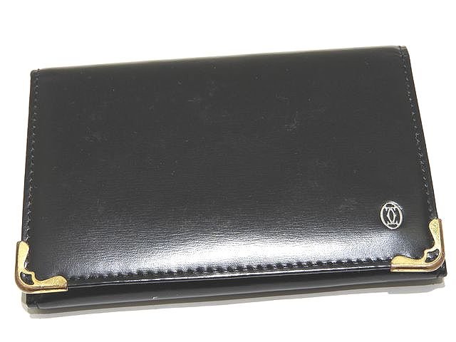 美品【Cartier】サントス 名刺入れ 本革 ブラウン カードケース 美品【Cartier】サントス 名刺入れ 本革 ブラウン カードケース