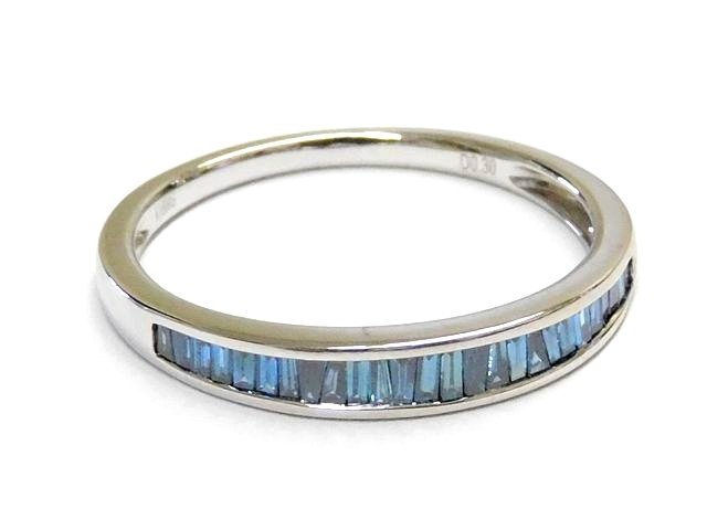 K18WGホワイトゴールドブルーダ...