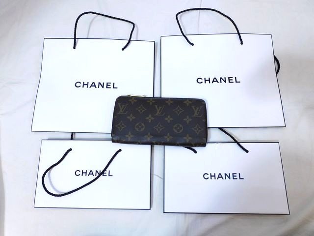 10番 シャネル 付属品 旧型 コスメ用 ショップ袋 10枚 セット ◆ 艶有り ブラック ホワイト □ CHANEL ショッパー 紙袋 6L auc-foresight-10058584 ブランドショップ フォーサイト サンプル画像3