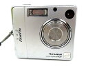 ジャンク FUJIFILM F420 ■ 富士フィルム 正方形 単四電池仕様 シルバー系 デジカメ コンデジ フジフィルム □ 7B(2)