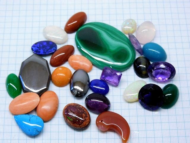 楽天市場】チョコ 大容量（ルースストーン｜ジュエリー・アクセサリー  