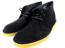 7 美品 Clarks Originals クラークス オリジナル ◆ デザートブーツ DesertBoot 定番 ブラック スウェード EU40 25.0cm...