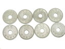 ※送料無料※ 6 コレクター必見!! エラーコイン 昭和40年 旧50円 硬貨 ■ 8枚セット 1965年 古銭 菊 特年 穴ずれ □7E