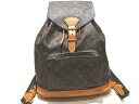 LOUIS VUITTON ヴィトン モンスリGM リュックサック バッグ ☆ M51135 バックパック モノグラム レディース MI0995 ▼7G