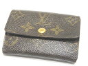 LOUIS VUITTON ヴィトン コインケース モノグラム ☆ M61930 ポルトモネ プラ 小銭入れ ホック レディース メンズ 兼用 財布 MI0053▼7H