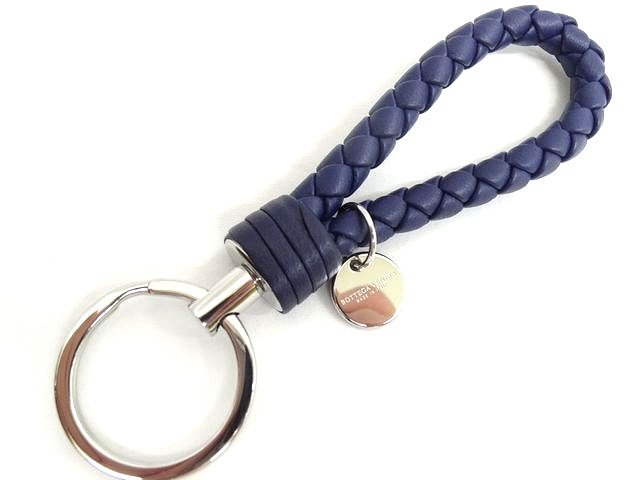 楽天市場】ボッテガ キーリング ネイビーの通販