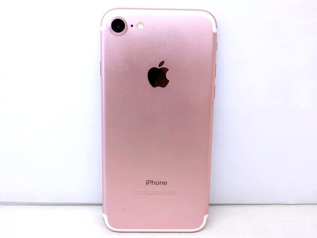 au 利用制限〇 SIMフリー iPhone 7 128GB ■ MNCN2J/A ピンク スマホ スマートフォン □7J