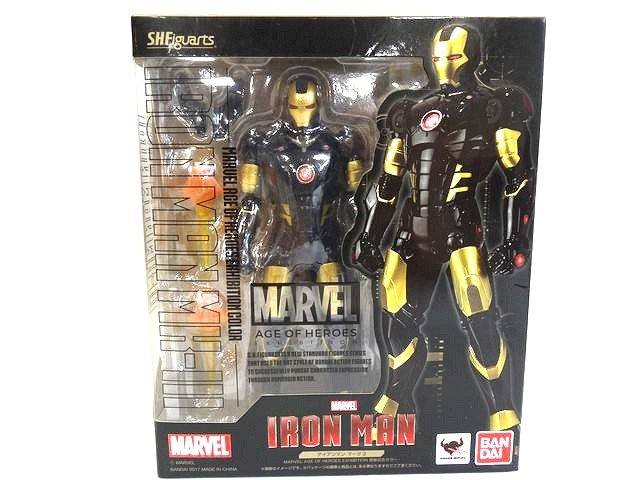 未開封 S.H. Figuarts アイアンマン マーク3 ■ MARVEL AGE OF HEROES EXHIBITION 開催記念カラー バンダイ BANDAI フィギュア □7J