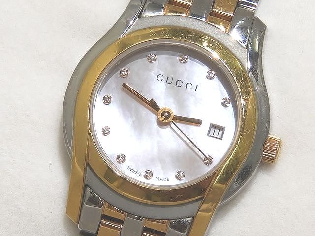 楽天市場】グッチ 5500l 11pダイヤの通販