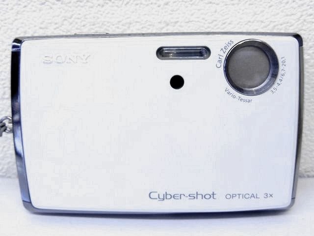 訳あり 通電確認済み SONY ソニー Cyber-shot DSC-T33 ■ サイバーショット ホワイト 写真 平成 カメラ コンデジ デジカメ □7K