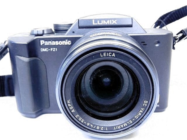 動作確認済み パナソニック LUMIX DMC-FZ1 ■ ルミックス ブラック 写真 平成 カメラ コンデジ デジカメ Panasonic □7K