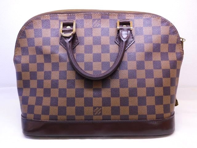 Other - ヴィトン ■ N51131 FL0094 アルマ レディース ハンドバッグ ダミエ エベヌ ブラウン系 LOUIS VUITTON □7K イ1000