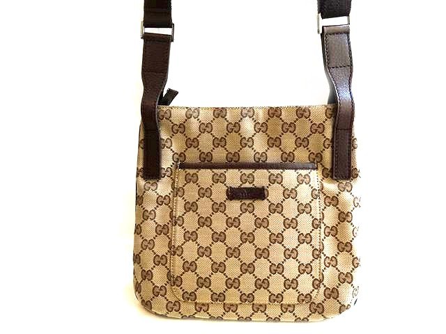 GUCCI ショルダーバッグ 楽天市場】グッチ GUCCI GGキャンバス ショルダーバッグ カーキ WS7393