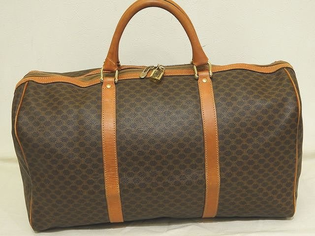 楽天市場】セリーヌ マカダム柄 ボストンの通販