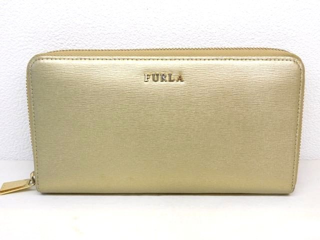 楽天市場】フルラ 長財布 ゴールドの通販