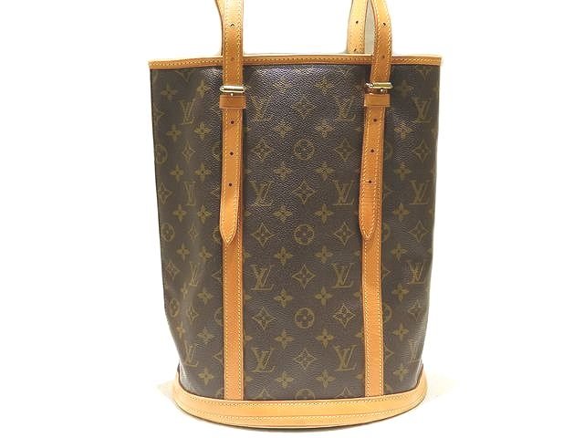LOUIS VUITTON ヴィトン バケットGM ショルダーバッグ ☆ M42236 モノグラム トートバッグ プチバケツ レディース FL0023 ▼7L