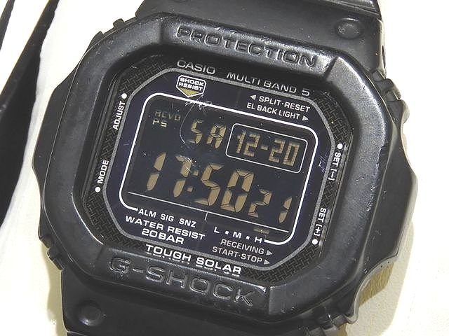 Gショック GW-M5600 カシオ腕時計マイコレクション紹介！GショックGW-M5600-1JF | カシオ