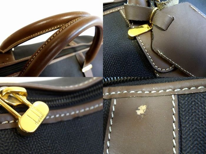 ����ҥ� �ܥ��ȥ�Хå� �� ������ơ��� ������� �֥饦�� �ѥɥ��å� ����� 2���դ� �ȥ�٥�Хå� PVC �Хå� ι�� dunhill ��8A