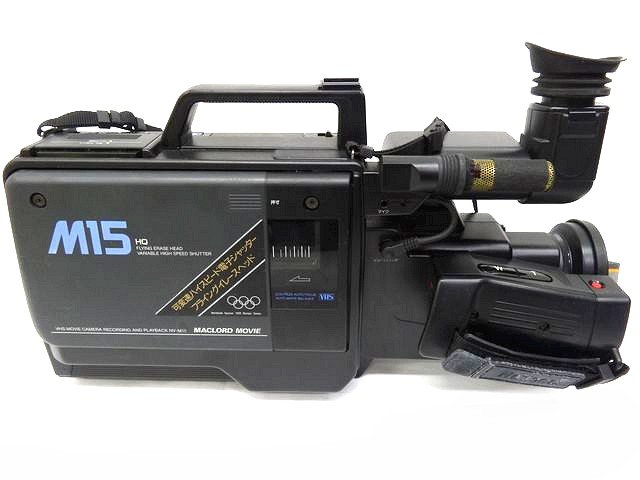 ジャンク ナショナル VHS ビデオカメラ MACLORD MOVIE ◆ マックロードムービー VW-SHM15 パナソニック □8A8B