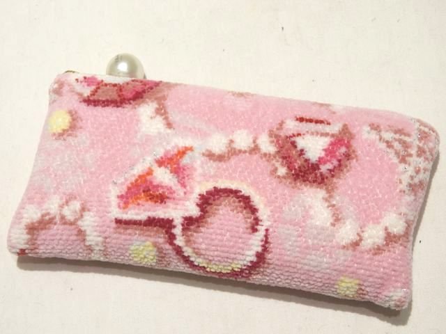 ※送料無料 9/美品 ラブラリー バイ フェイラー メガネケース サムシングピンク ◇ LOVERARY BY FEILER サングラスケース レディース ▼8B