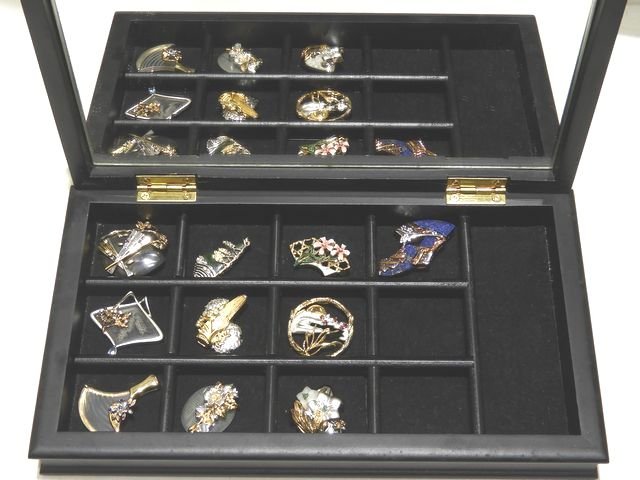 美品 IEI シルバー925 宝石付き ペンダントトップ 10点セット ◇ 源氏物語の姫君 宝飾ペンダント・コレクション ジュエリー ▼8B