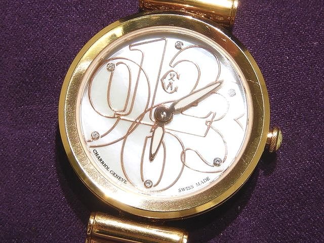 シャリオール　時計　バングルウォッチ 楽天市場】シャリオール バングル（腕時計）の通販